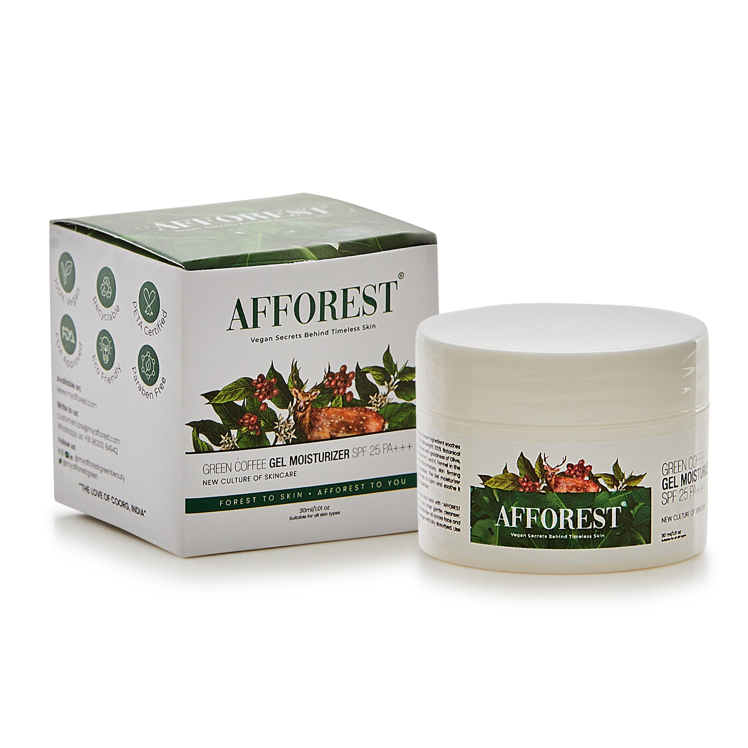 Green Coffee Gel Moisturizer SPF 25PA +++