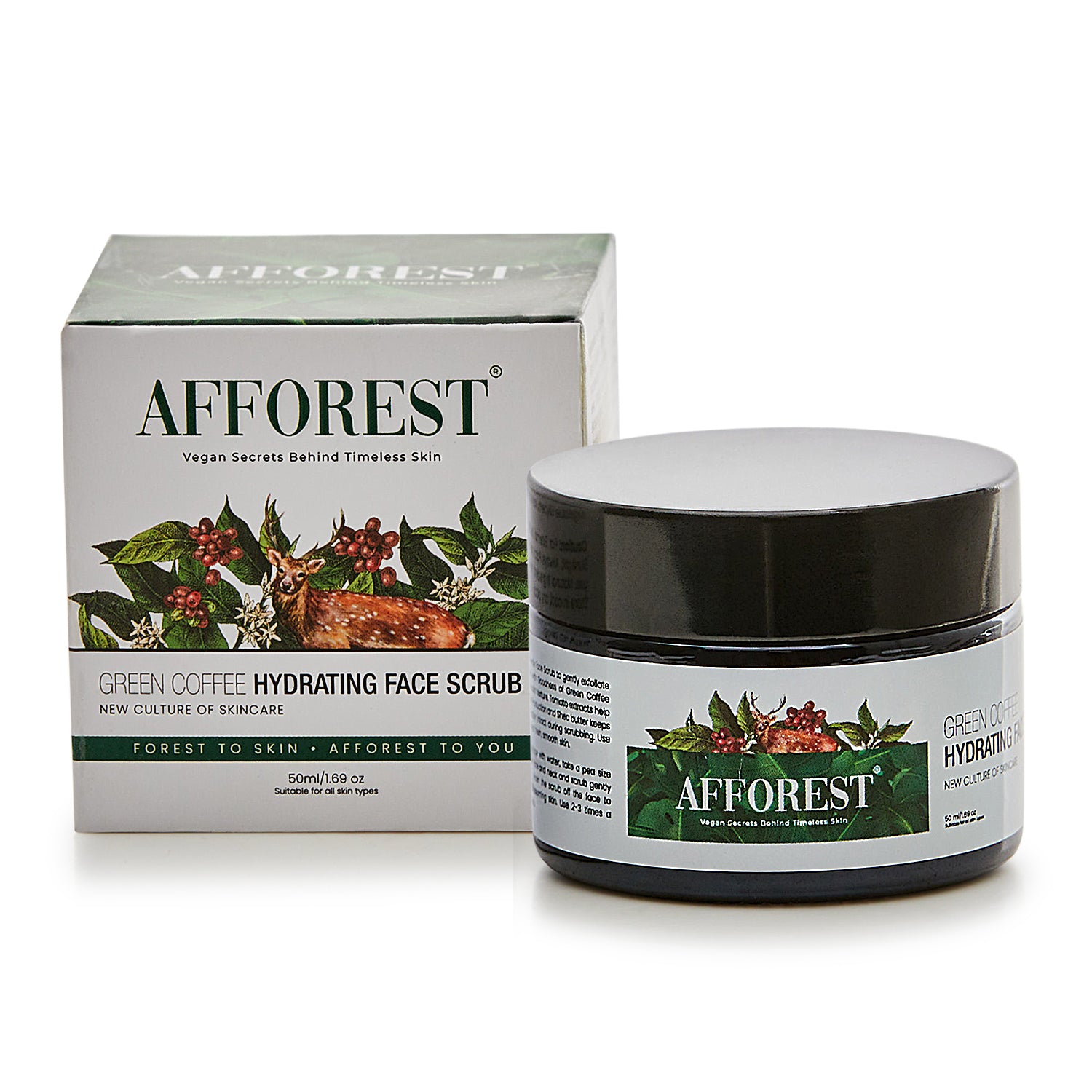 Green Coffee Hydrating Face Scrub