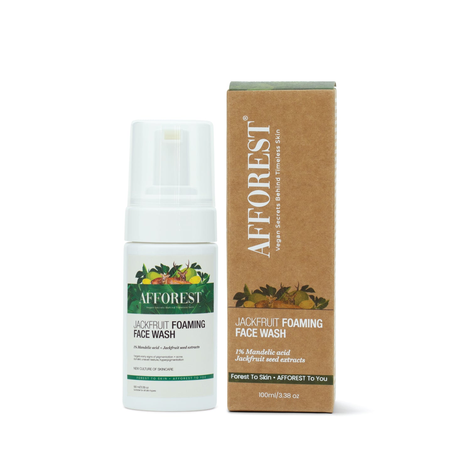 Jackfruit Foaming Face Wash – AFFOREST