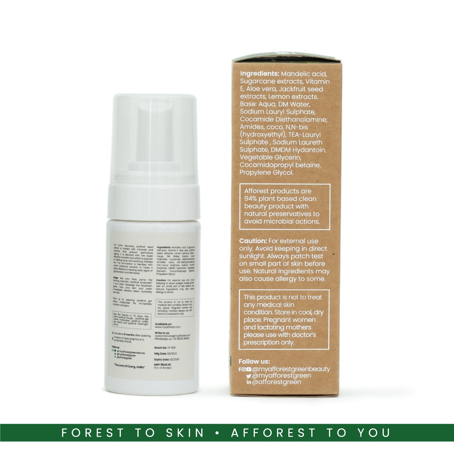 Jackfruit Foaming Face Wash