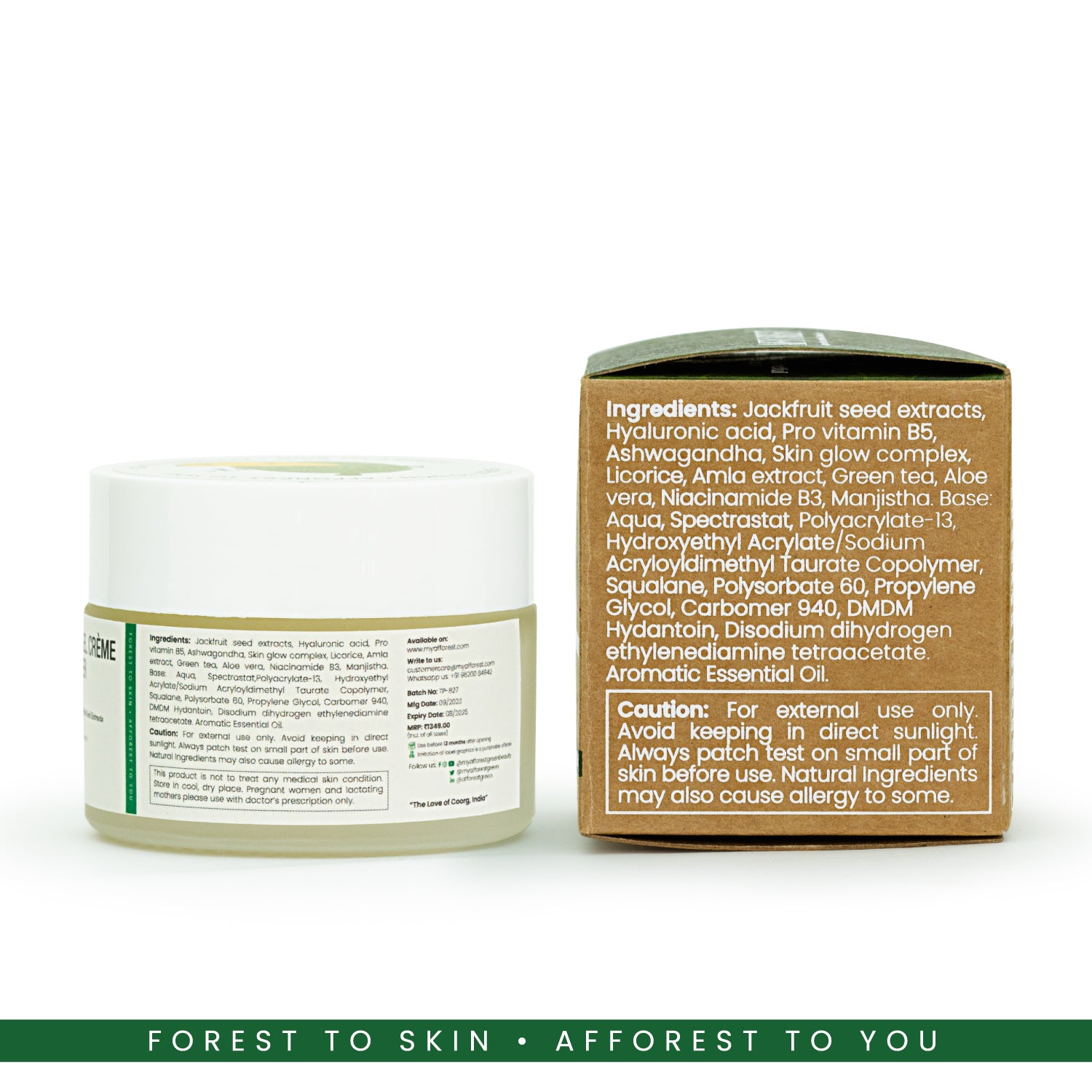 Jackfruit Gel Crème moisturizer SPF 25PA+++