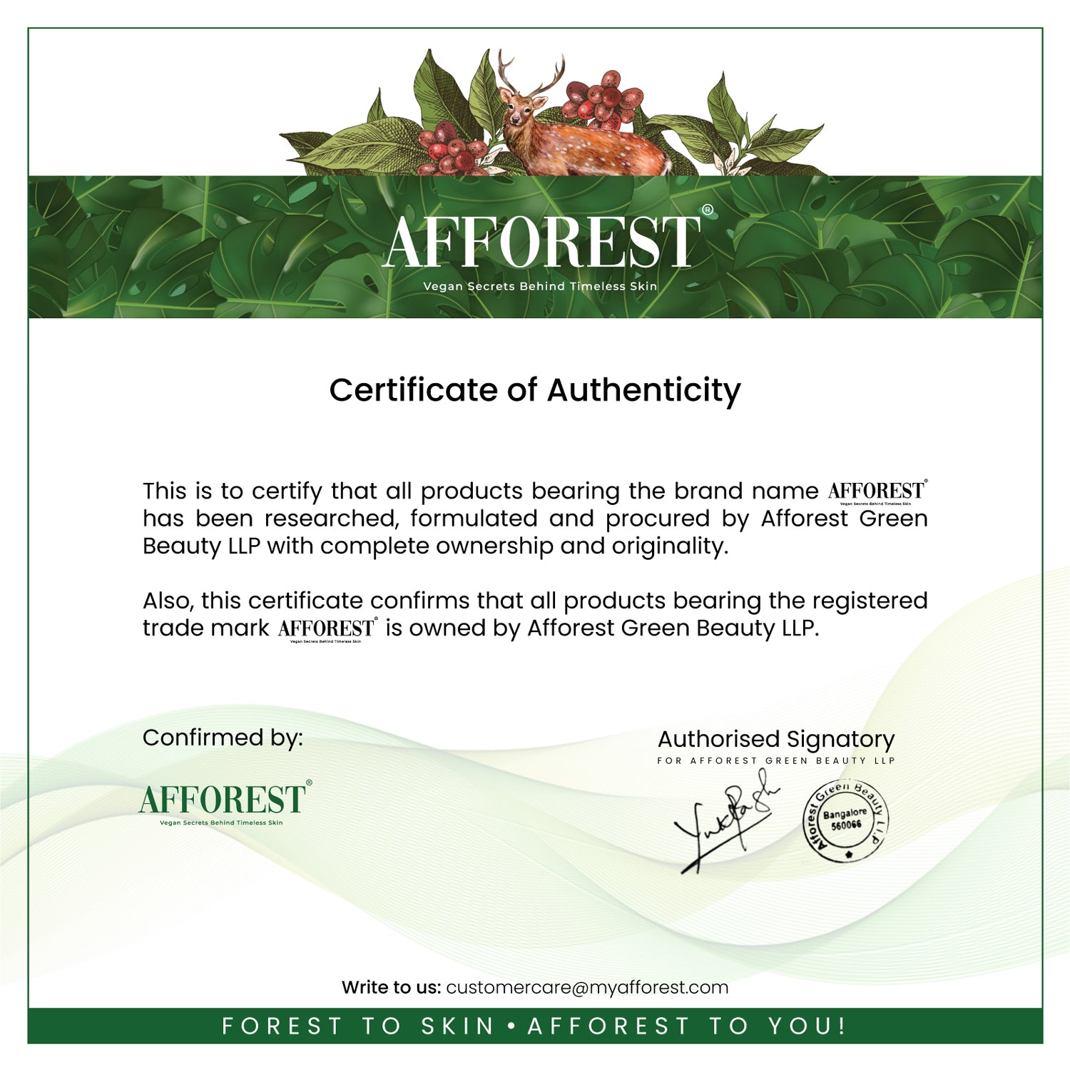Green Coffee Toning Face Mist – AFFOREST