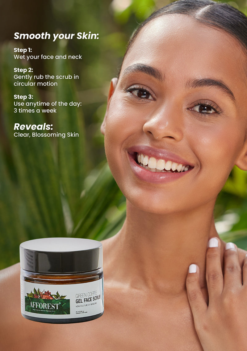 Green Coffee Gel Face Scrub