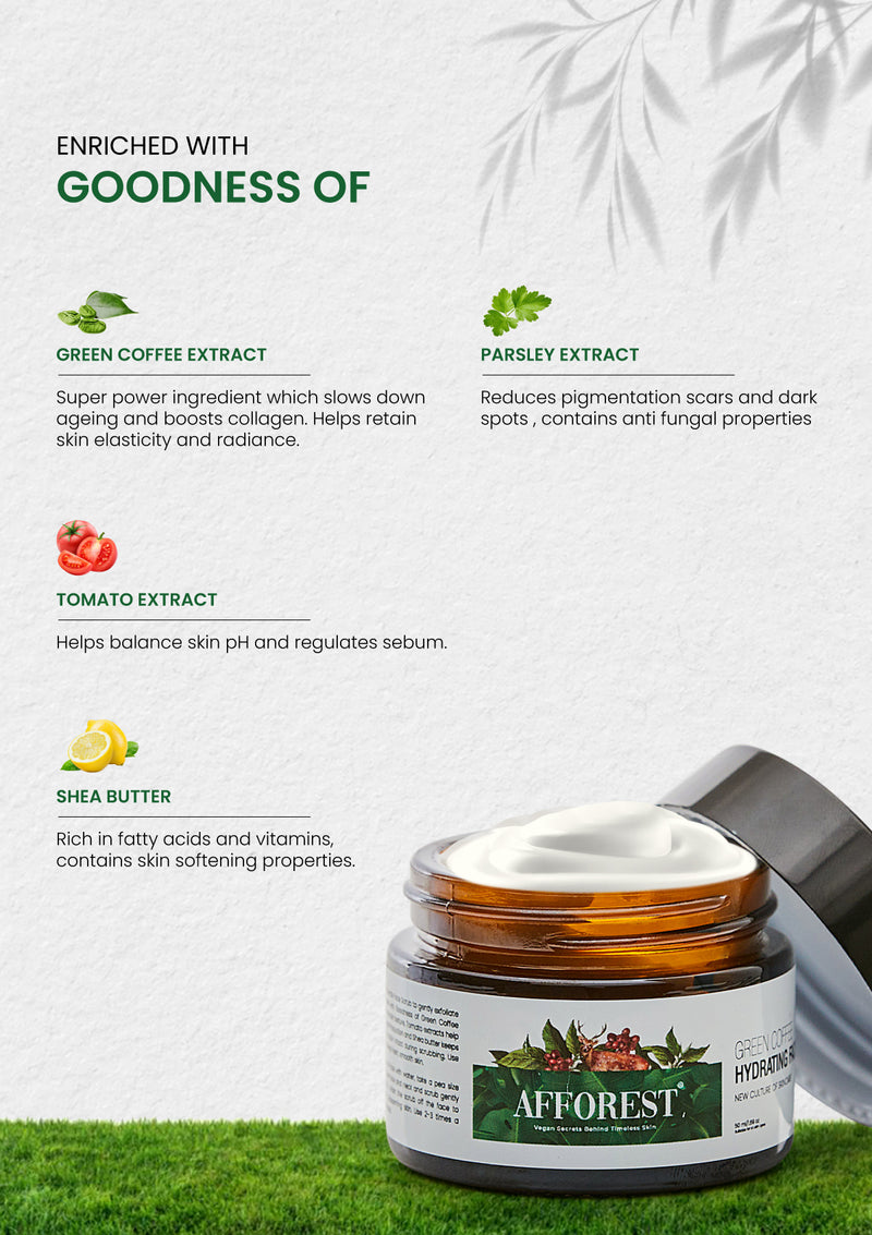 Green Coffee Hydrating Face Scrub