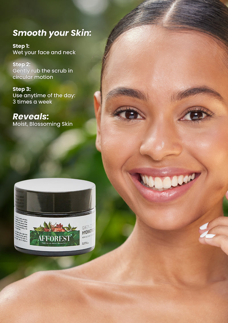 Green Coffee Hydrating Face Scrub