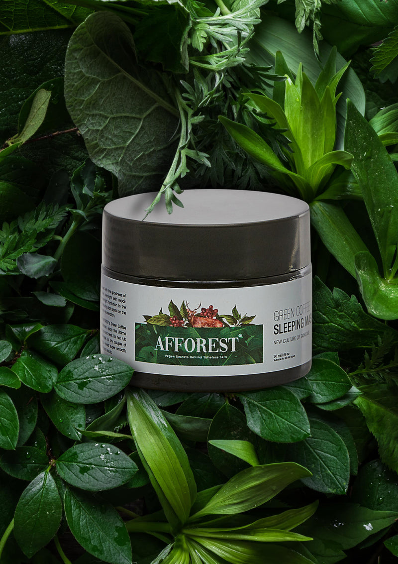 Green Coffee Sleeping Mask