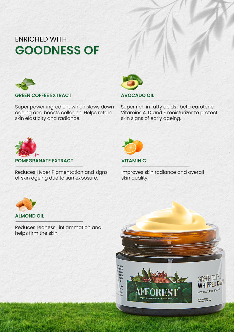 Green Coffee Whipped Clay Mask